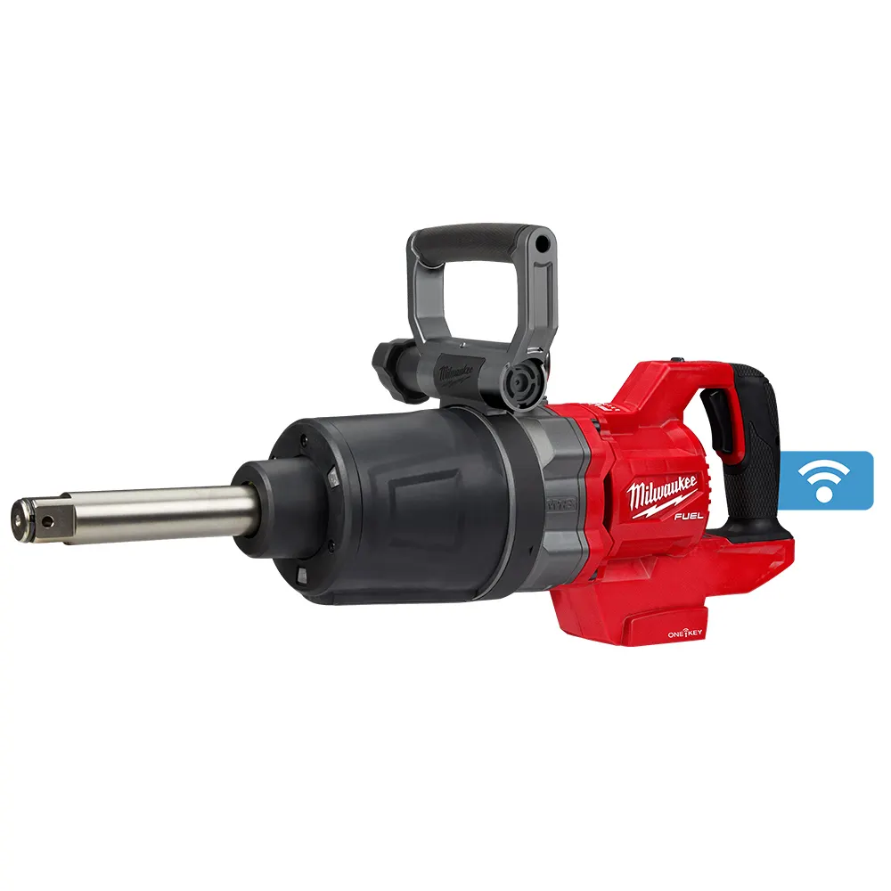 MILWAUKEE 18V 1" D-Handle Extended Anvil High Torque Impact Wrench Skin M18ONEFHIWF1D-0