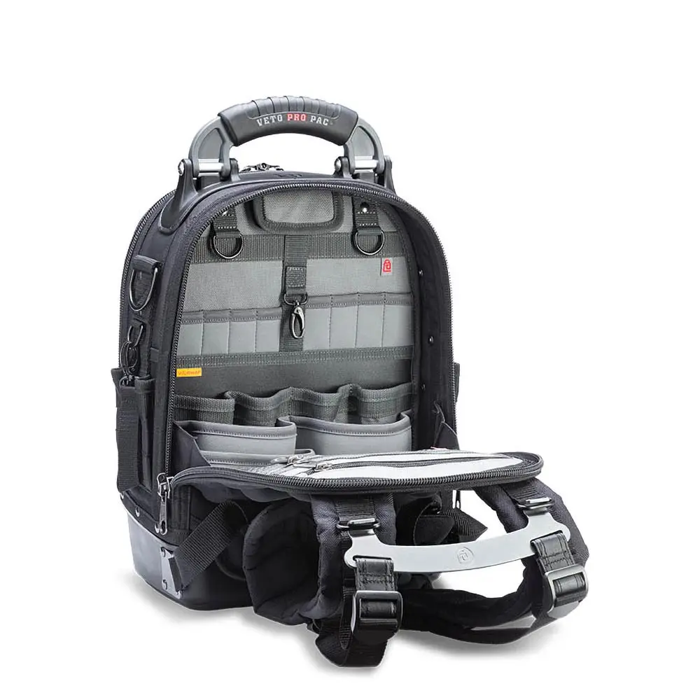 VETO 39 Pocket MC Backpack Toolbag VETOTECHPACMCBLACK