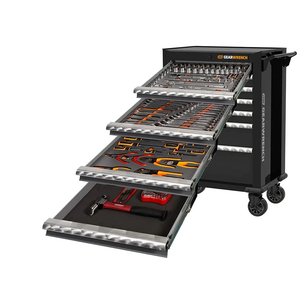 GEARWRENCH 176 Piece Tool Kit 28" Trolley Kit 77002