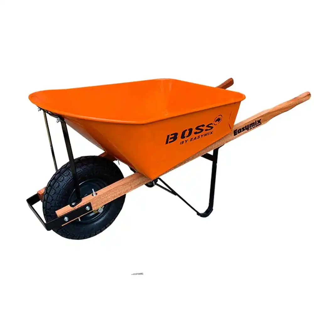 EASYMIX 100L Steel Tray Wheelbarrow W1000-HBHNGS