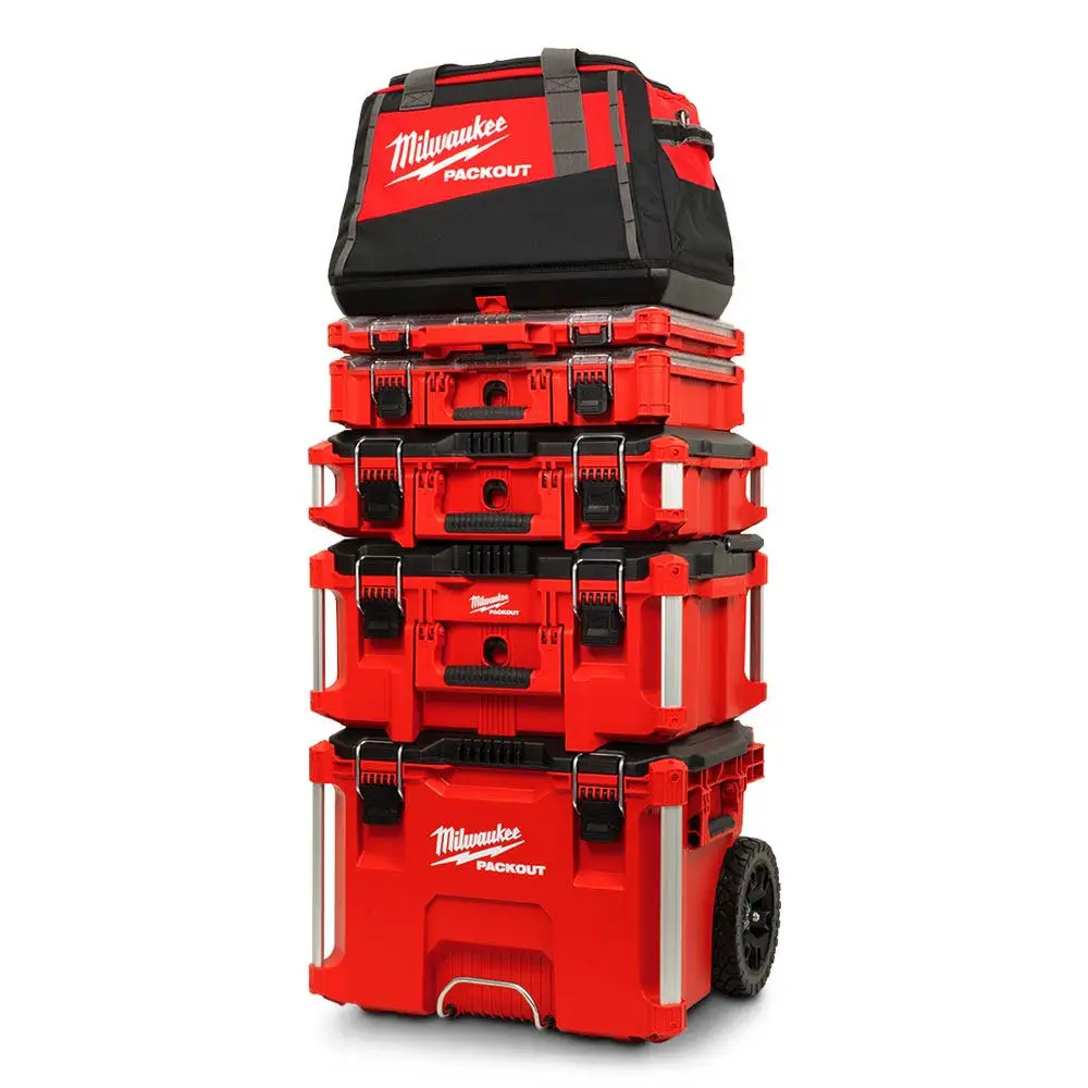 MILWAUKEE PACKOUT 6 Piece Modular System 48228322 48228430 48228431 48228424 48228425 48228426