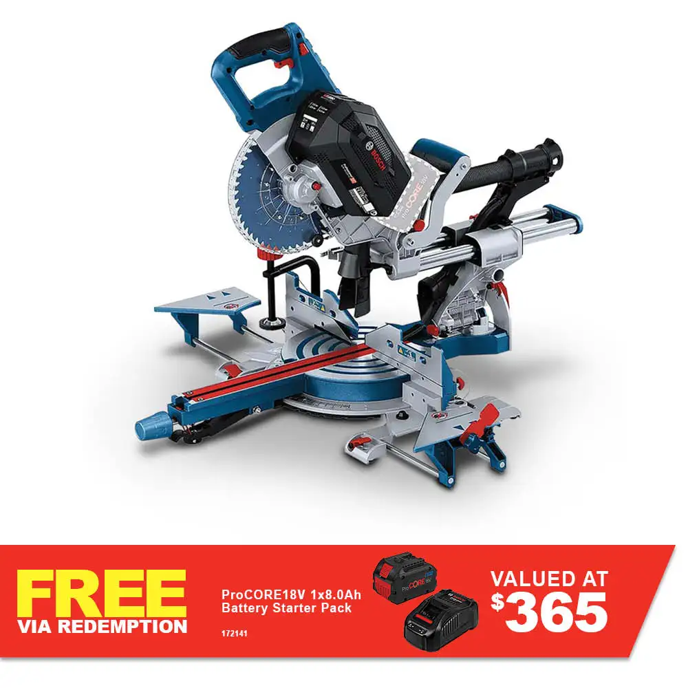 BOSCH 18V BITURBO Brushless Mitre Saw Skin 0601B47040