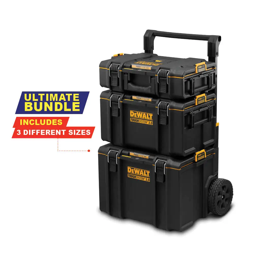 DEWALT TOUGHSYSTEM 2.0 3-in-1 Tool Case Kit DWST83402-1