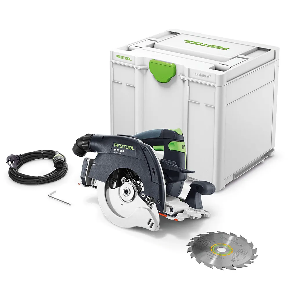 FESTOOL 1200W 160mm HK 55 EBQ PLUS Circular Saw in Systainer 576122
