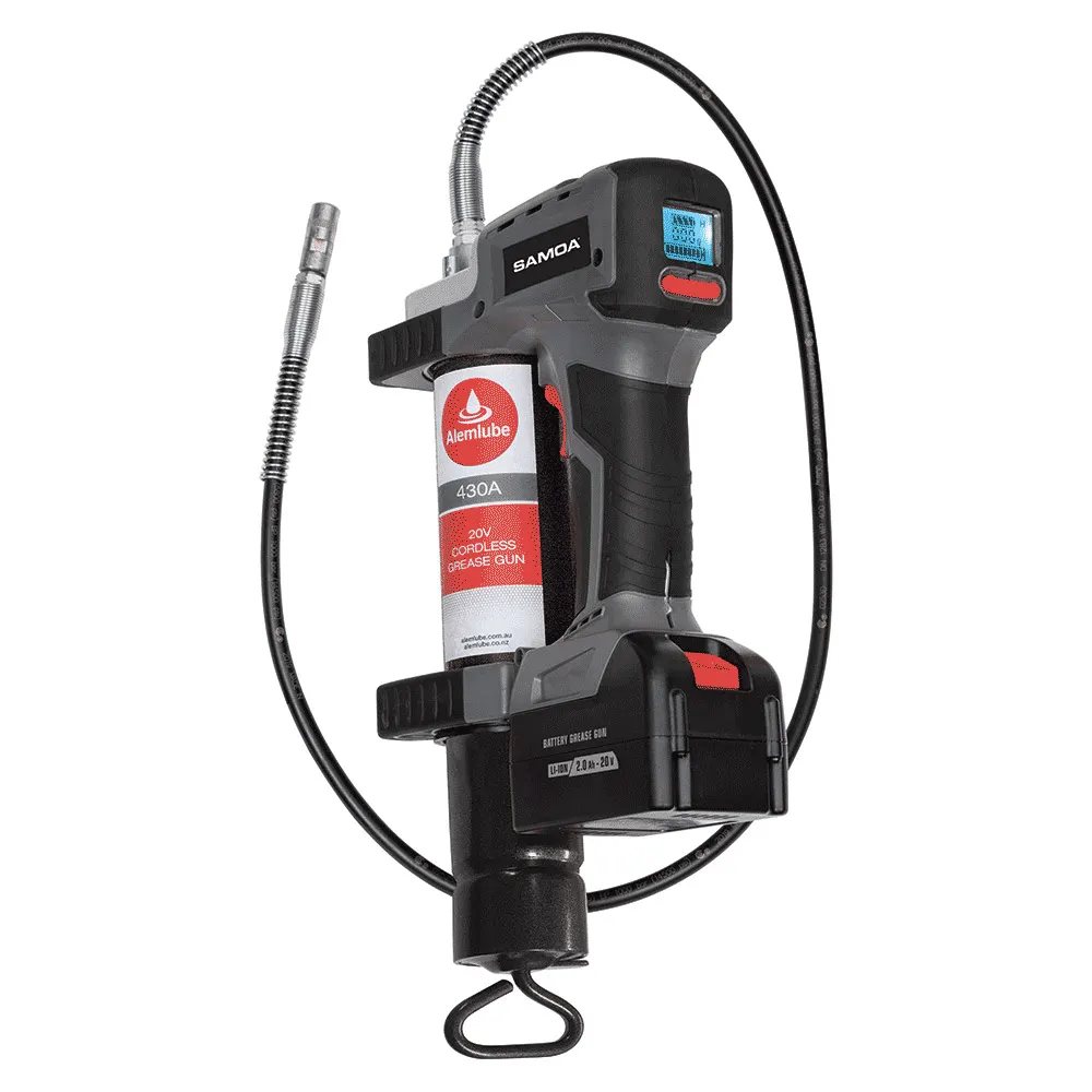 SAMOA 20V 7250Psi 400GM Grease Gun Battery 430A