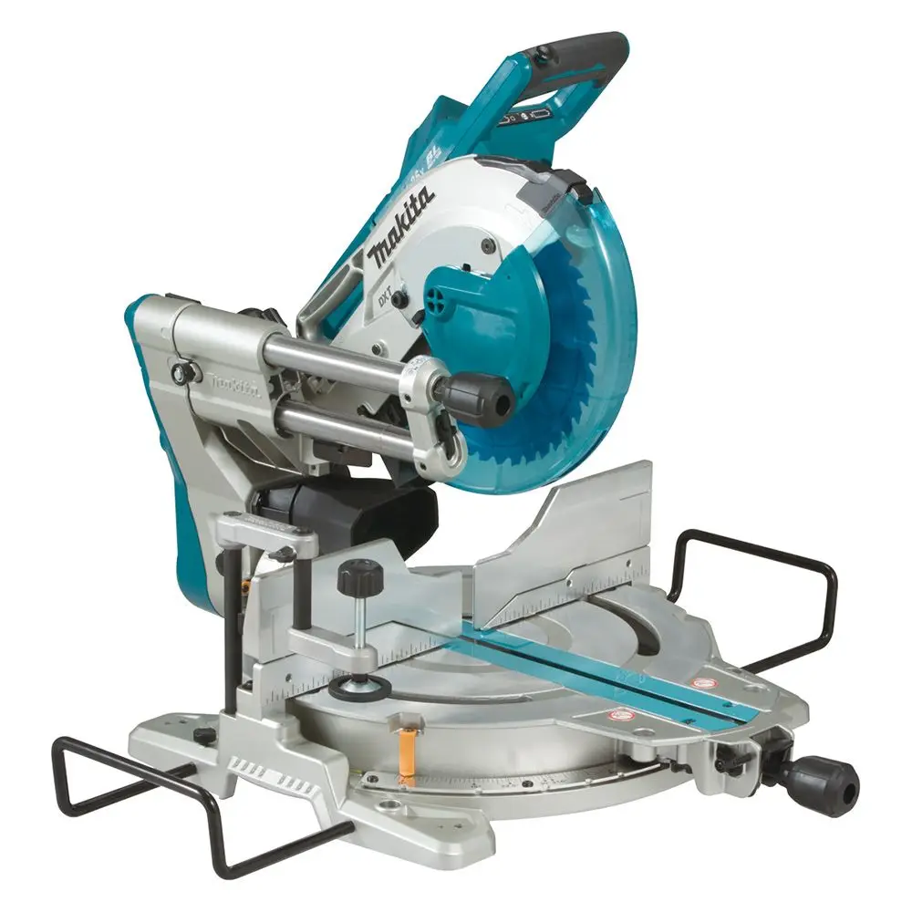 MAKITA 18Vx2 Brushless AWS 2 x 5.0Ah 260mm Slide Compound Mitre Saw Kit DLS111PT2