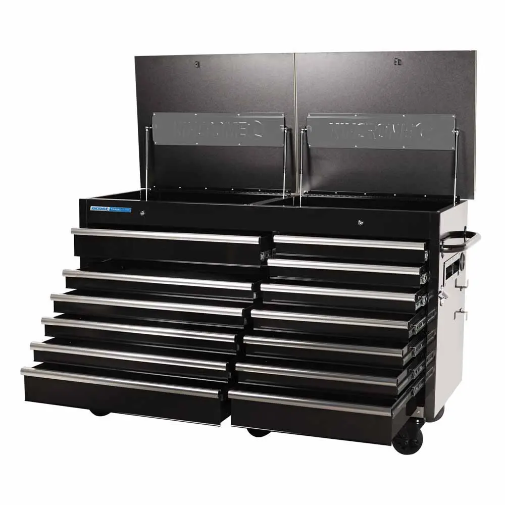 KINCROME 13 Drawer Trade Centre Mobile Bench With Twin Lid K7371