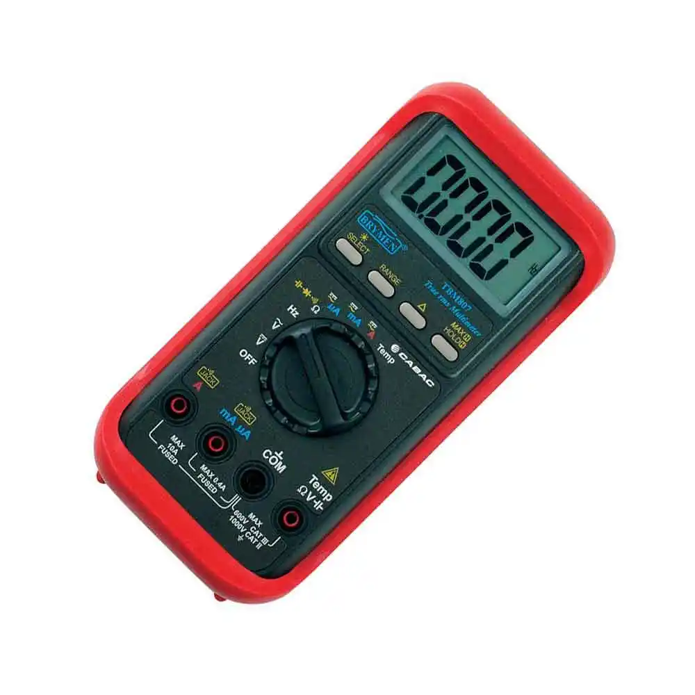 CABAC 1000V True RMS Practical Professional Digital Multimeter TBM807