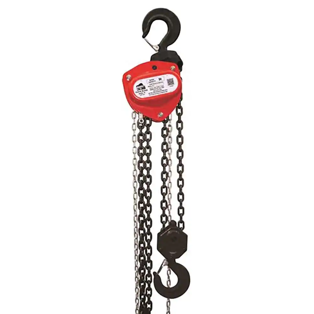 BEAVER 3S Industrial Manual Chain Block - Red 503506