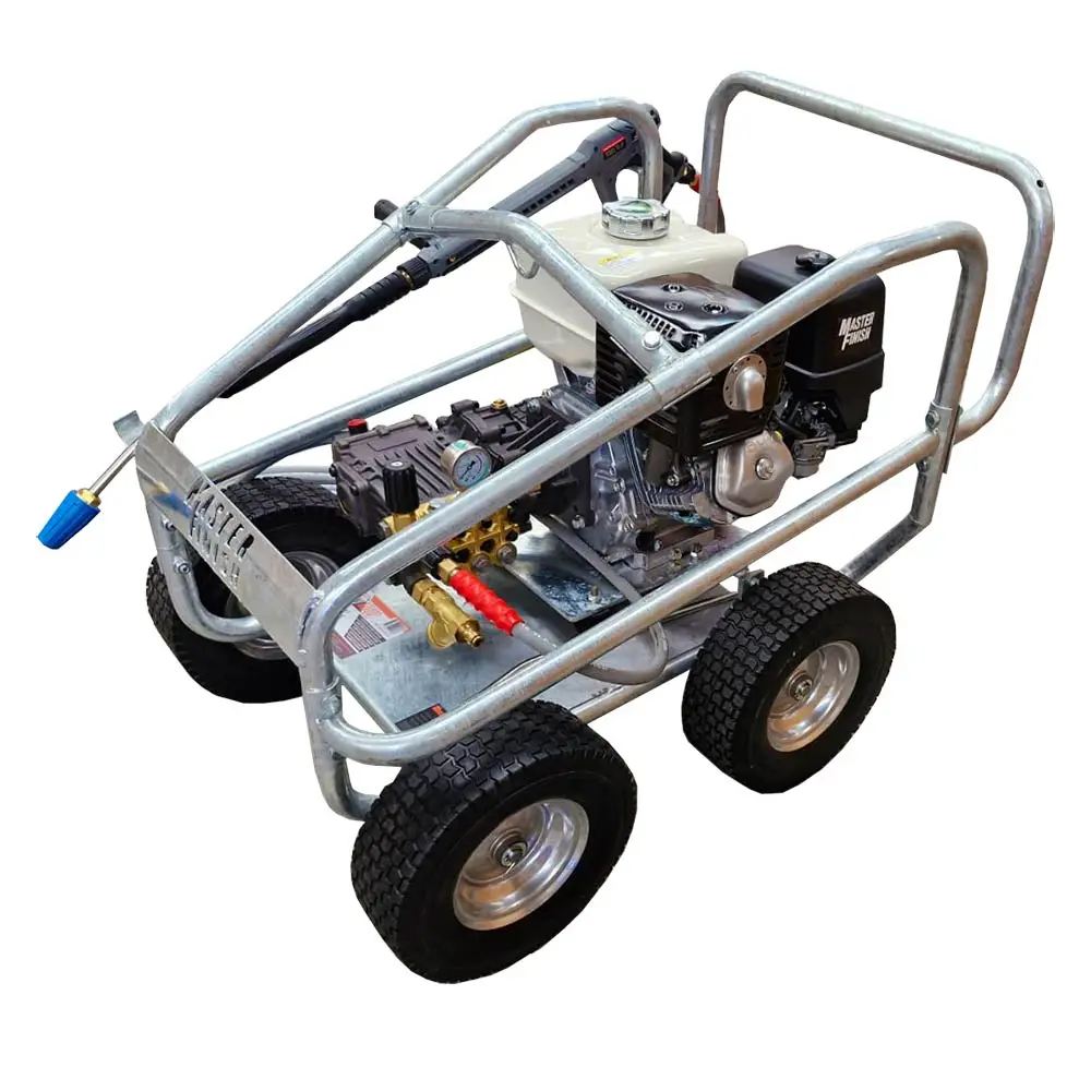 MASTERFINISH 4000PSI 14.3 L/MIN Petrol Engine Pressure Washer MFPW4000-HD
