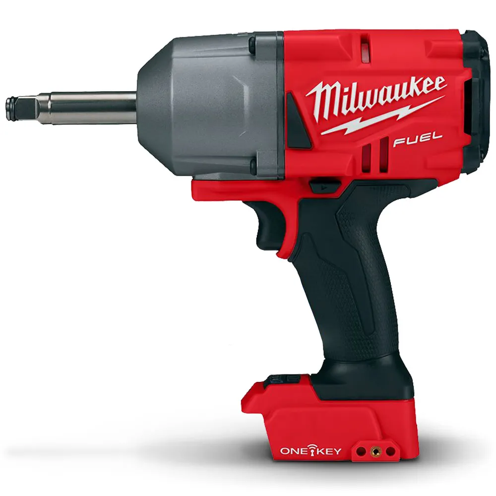 MILWAUKEE 18V FUEL 1/2inch Extended Anvil High Torque Impact Wrench w/ ONE-KEY Skin M18ONEFHIWF12E-0
