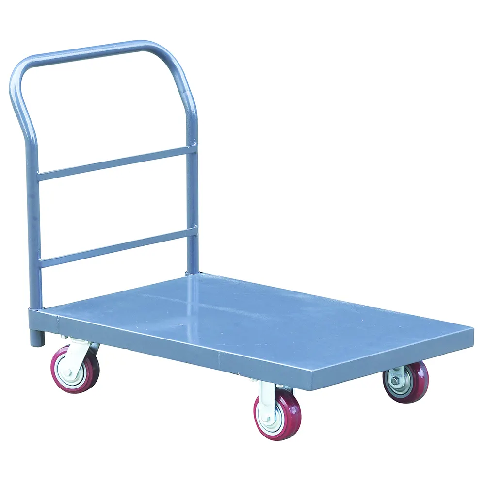 EASYROLL 900kg 610 x 1220 Steel Platform Trolley TSPT900