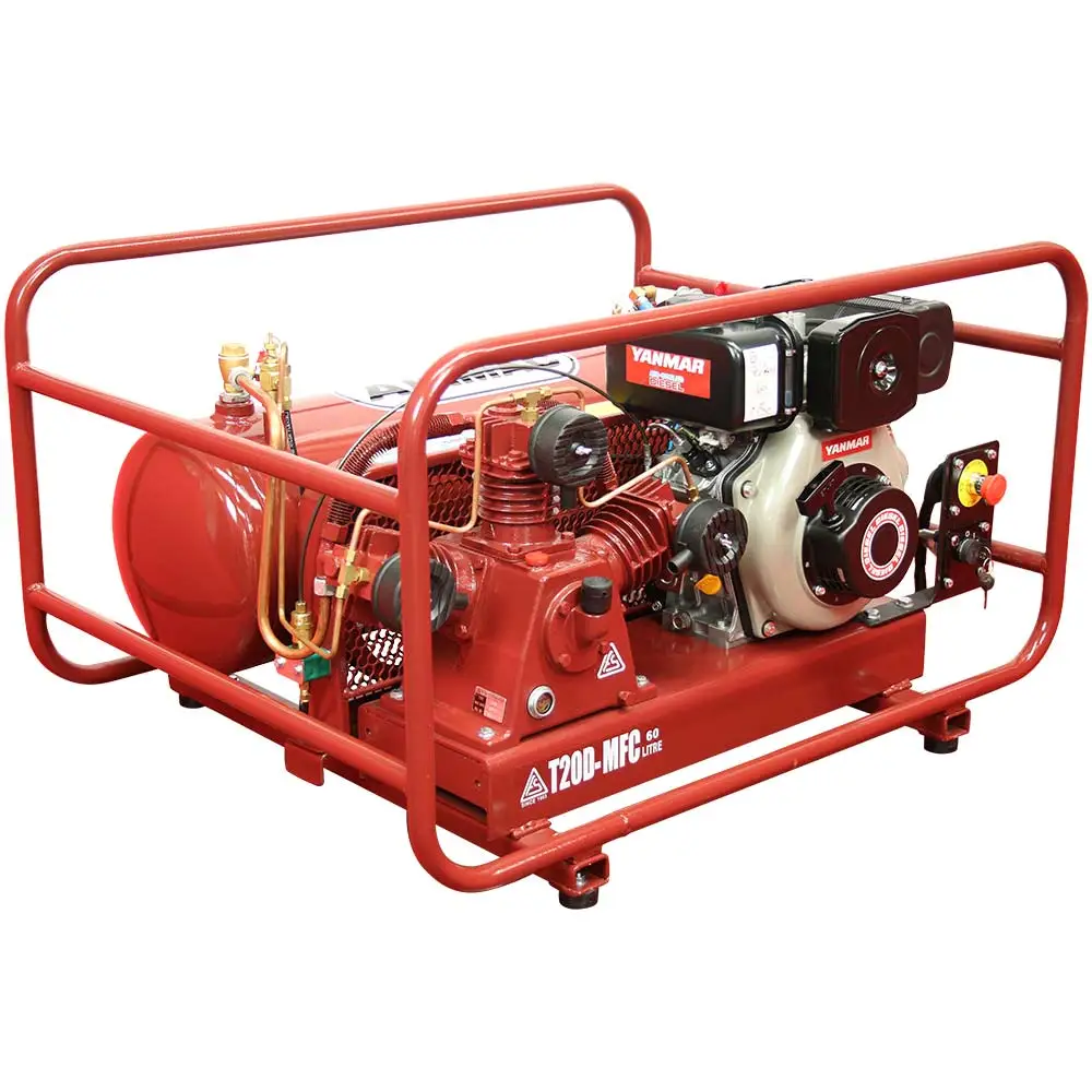 AIRMAC 6.5hp 60l 320 L/Min Electric Start Air Compressor AM T20P MFC ES