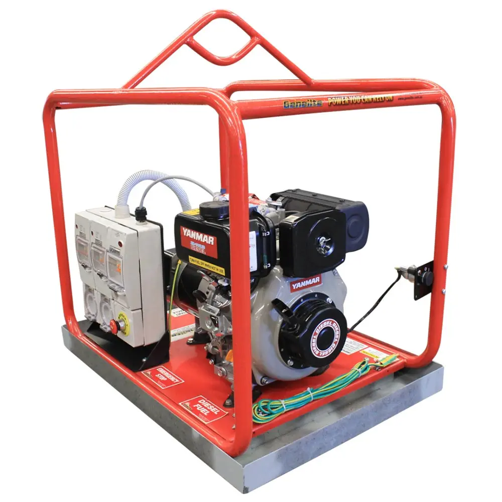 GENELITE 2.2kVA YANMAR Diesel Generator Single Phase Minespec GYD2000E-MS