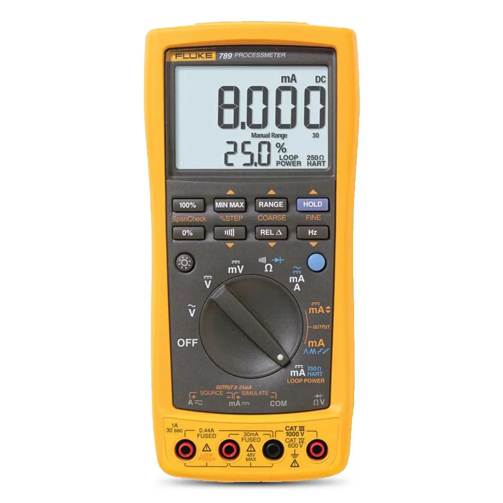 FLUKE 1000V 440Ma Multimeter FLU789