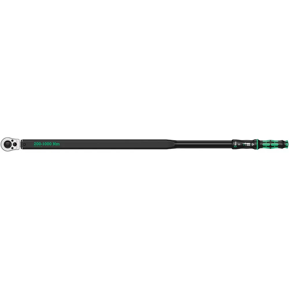 WERA 200-1000 Nm Click-Torque E 1 Push R/L Adjustable Torque Wrench 3/4" WER075631