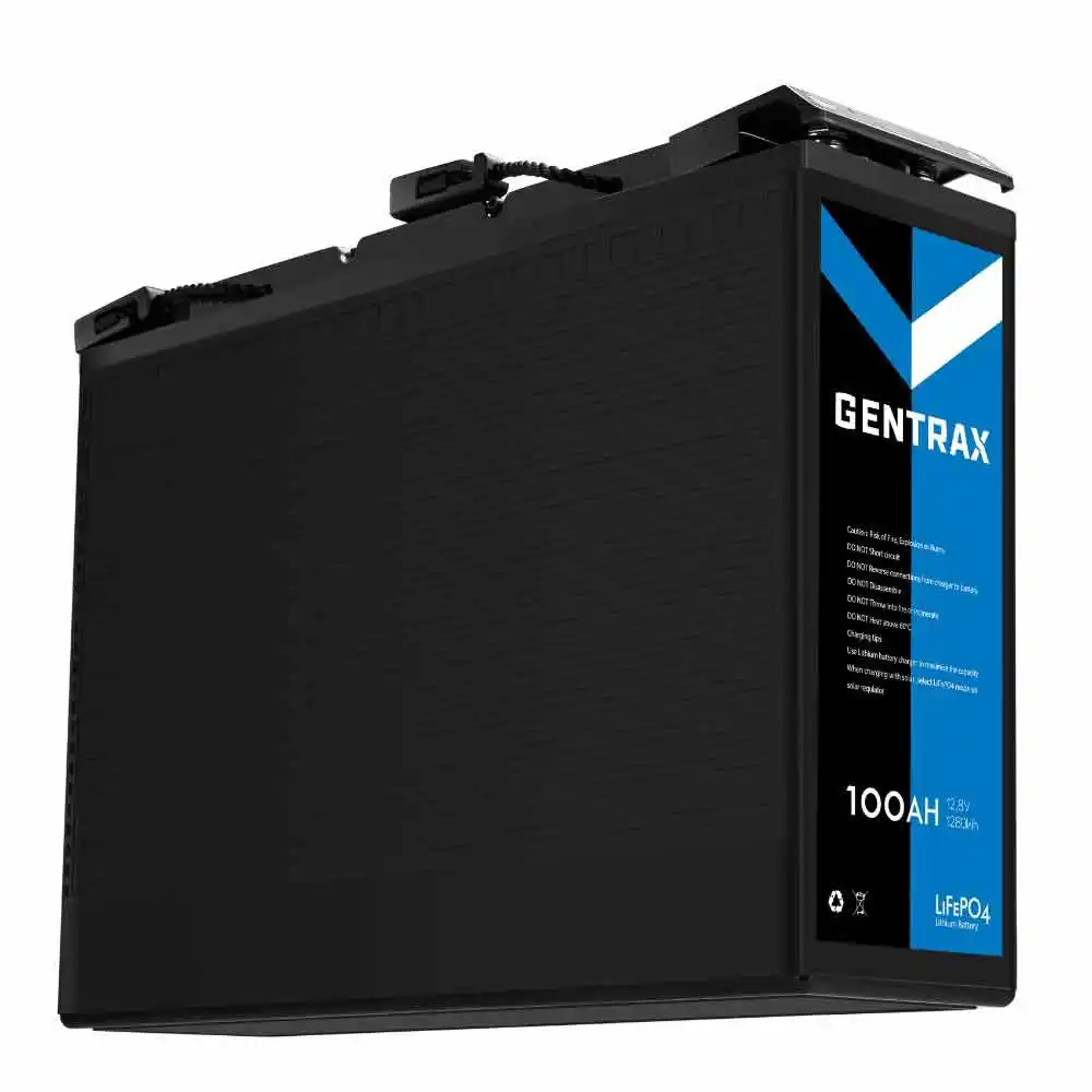 GENTRAX 12V 100AH Slim Battery Lithium LI12GTS-PLL-A0-FB-X