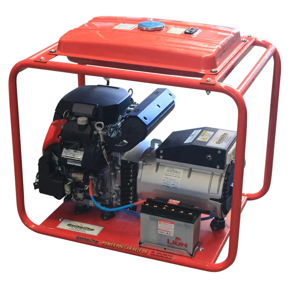 GENELITE 12.5kVA HONDA Petrol Generator Electric Start 25Ltr LRT Single Phase GH12,000E-LRT