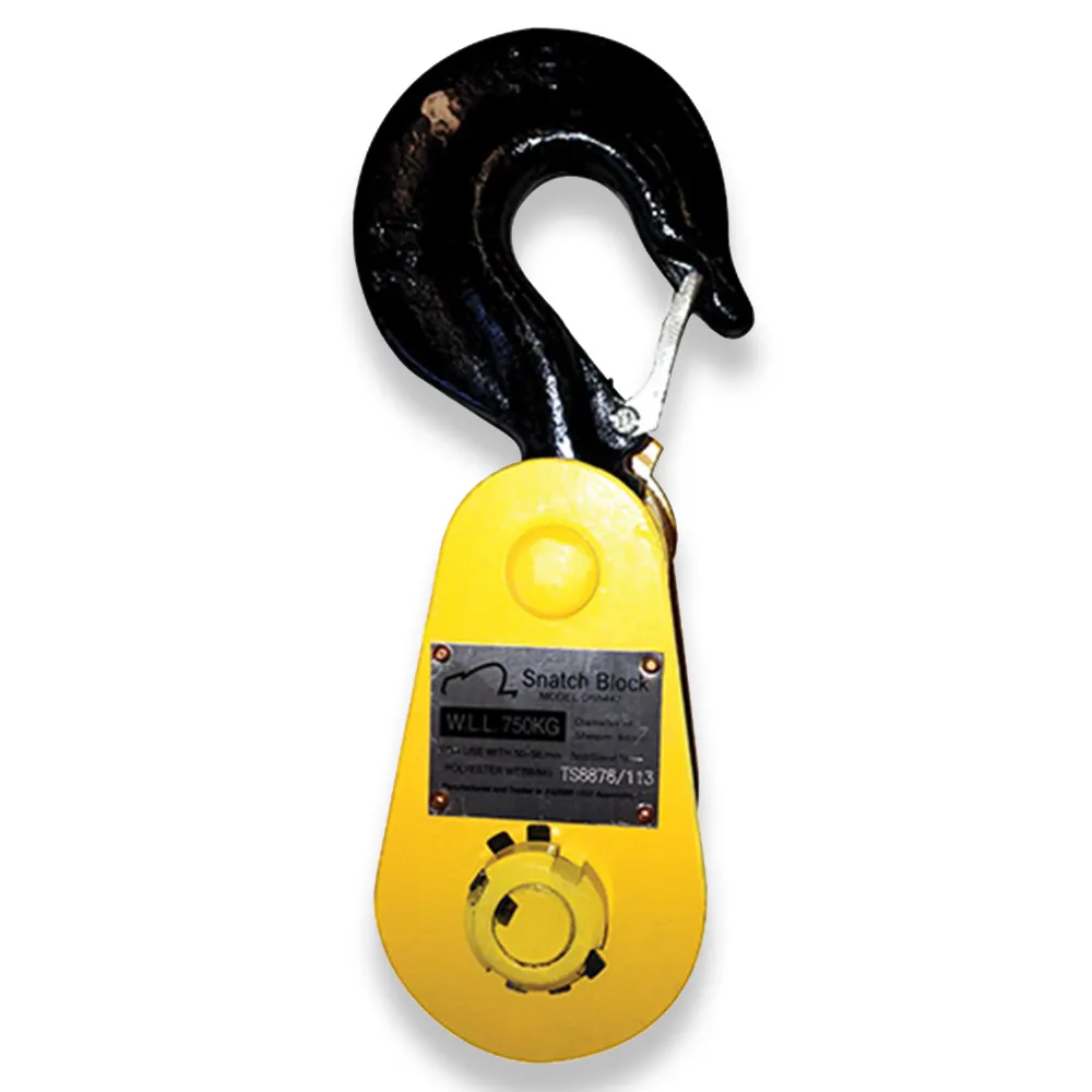 BLACK RAT Beaver Hook Type Web Snatch Block 557075