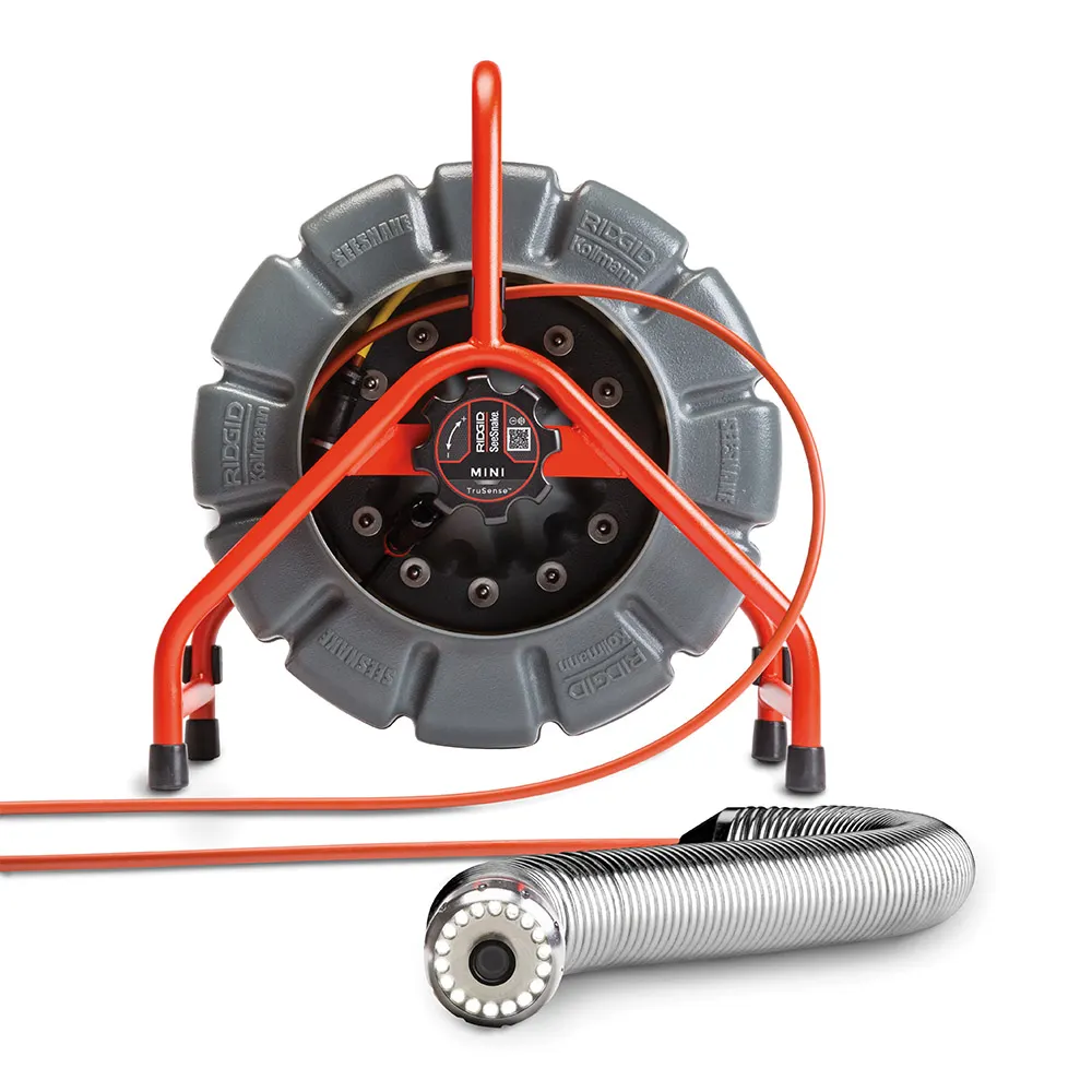RIDGID 61m Self Levelling SeeSnake Mini Camera with TruSense 63628