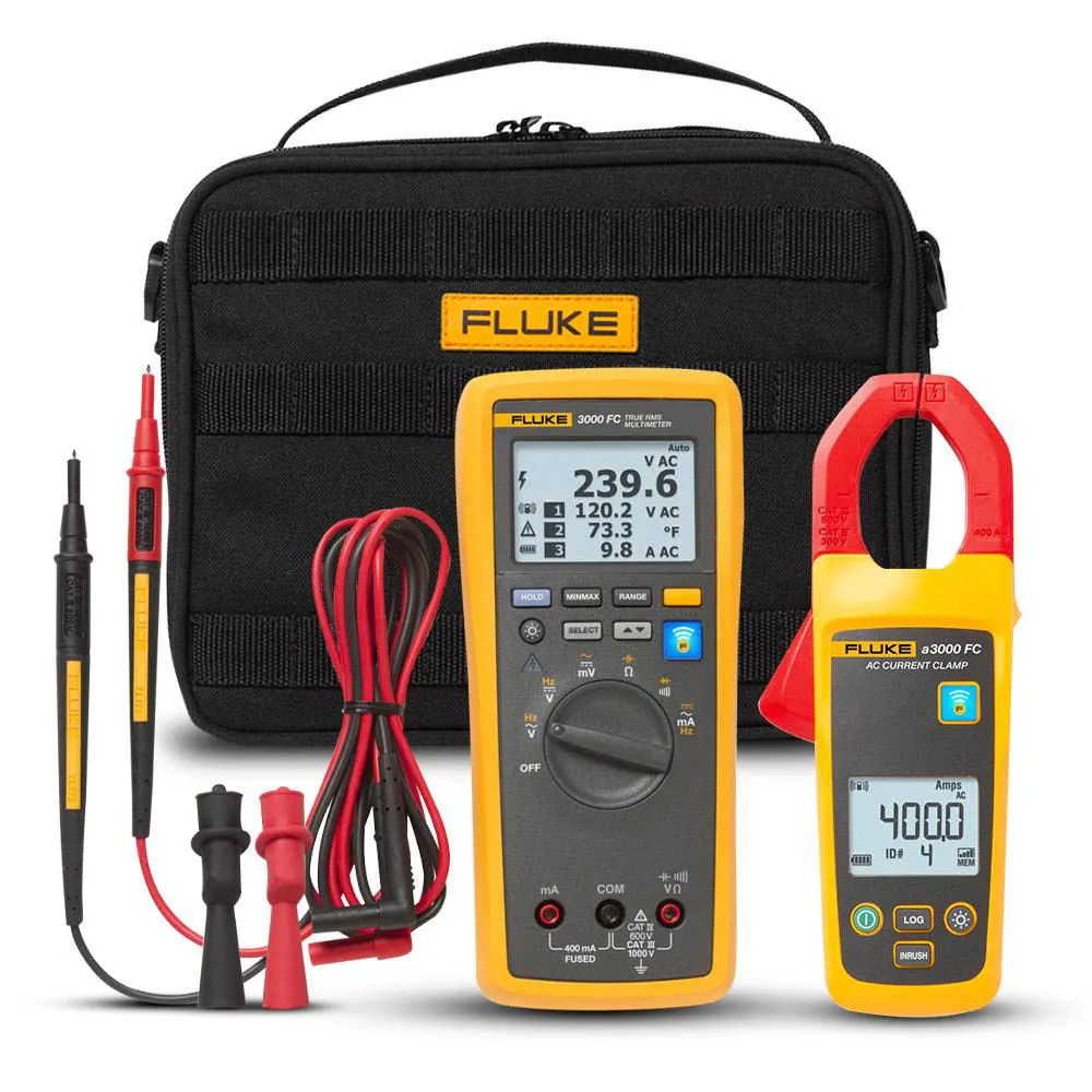 FLUKE a3000 FC Wireless AC Clamp Kit FLUFLKA3000FCKIT