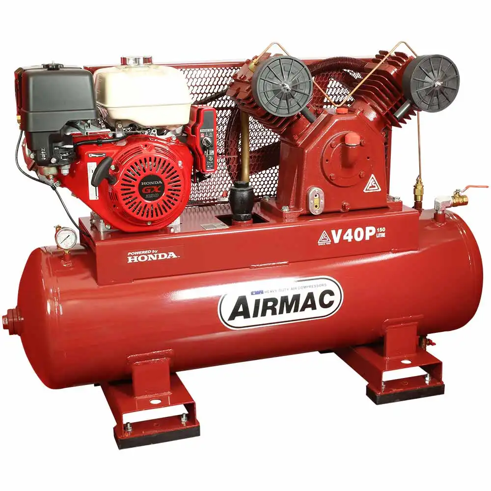 AIRMAC 13hp 150l 850 L/Min Honda Electric Start Air Compressor AM V40P ES