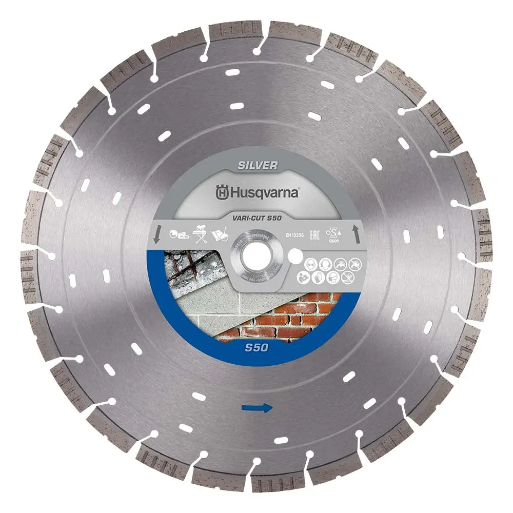 HUSQVARNA 300mm Vari-S50 Segmented Diamond Blade For Concrete Cutting 534972410