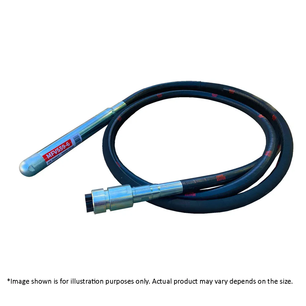 MASTERFINISH 59mm x 6m Vibrating Shaft MFVS59-6