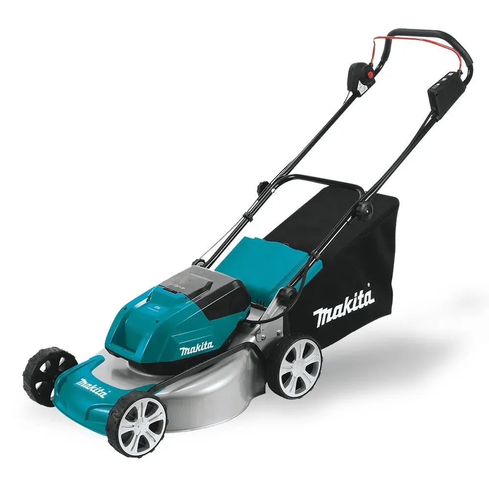 MAKITA 36V (18Vx2) 2 x 6.0Ah 460mm Lawn Mower Kit DLM464PG2