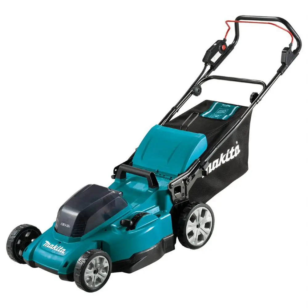 MAKITA 18Vx2 480mm 2 x 5.0Ah Lawn Mower Kit DLM480CT2