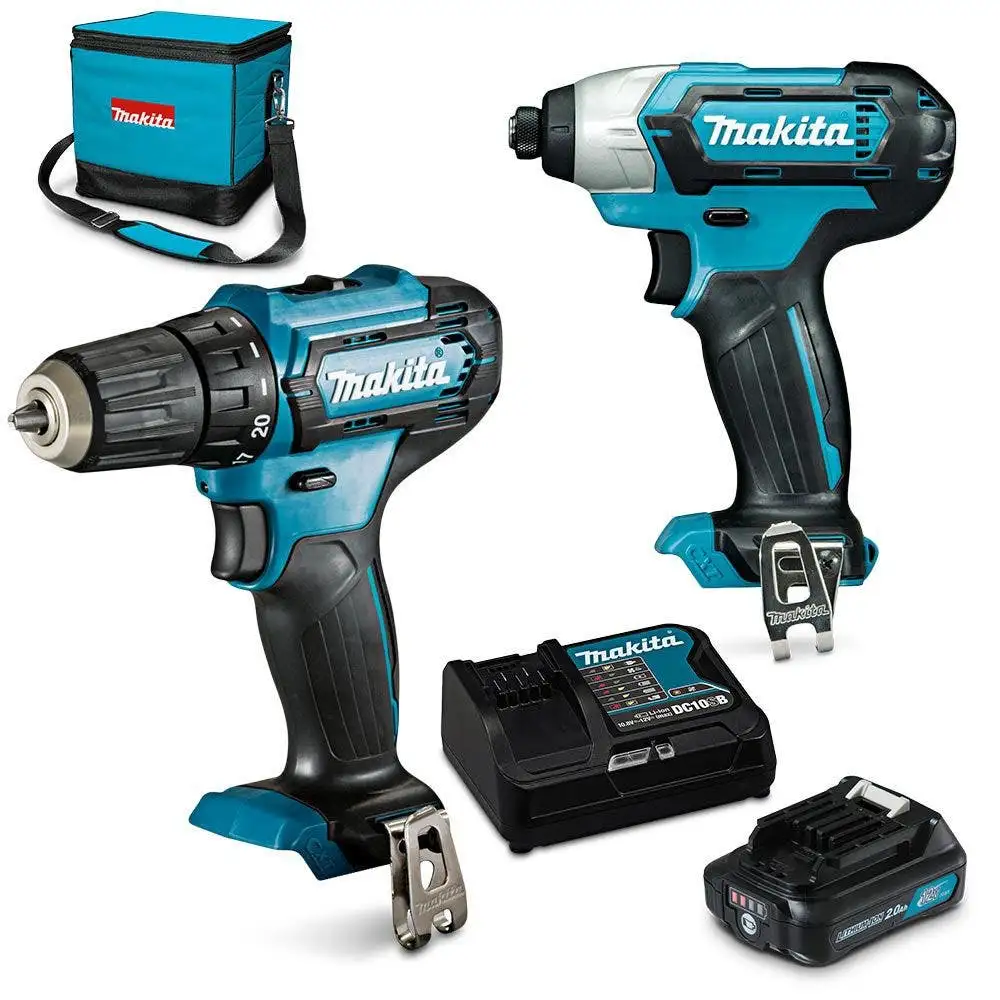MAKITA 12V 2 Piece 2 x 2.0Ah Combo Kit CLX224SA