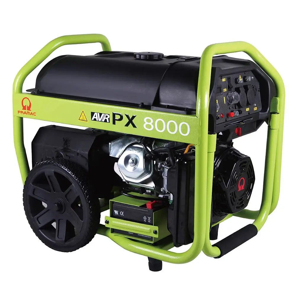 PRAMAC 6kVA Electric Start Petrol Generator PX8000 PK452SX2002