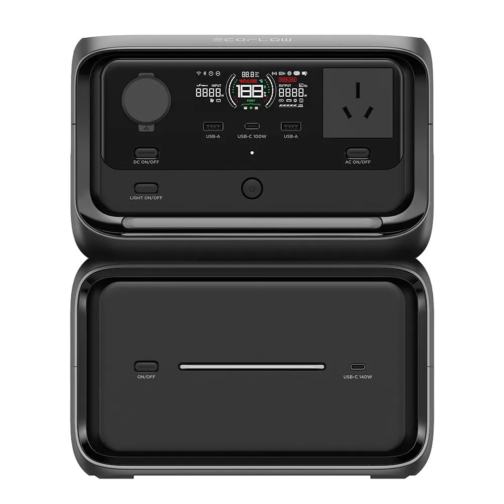 ECOFLOW River 3 Max Plus Portable Power Station with 600W 858WH LFP Battery EFRIVER3MAXS