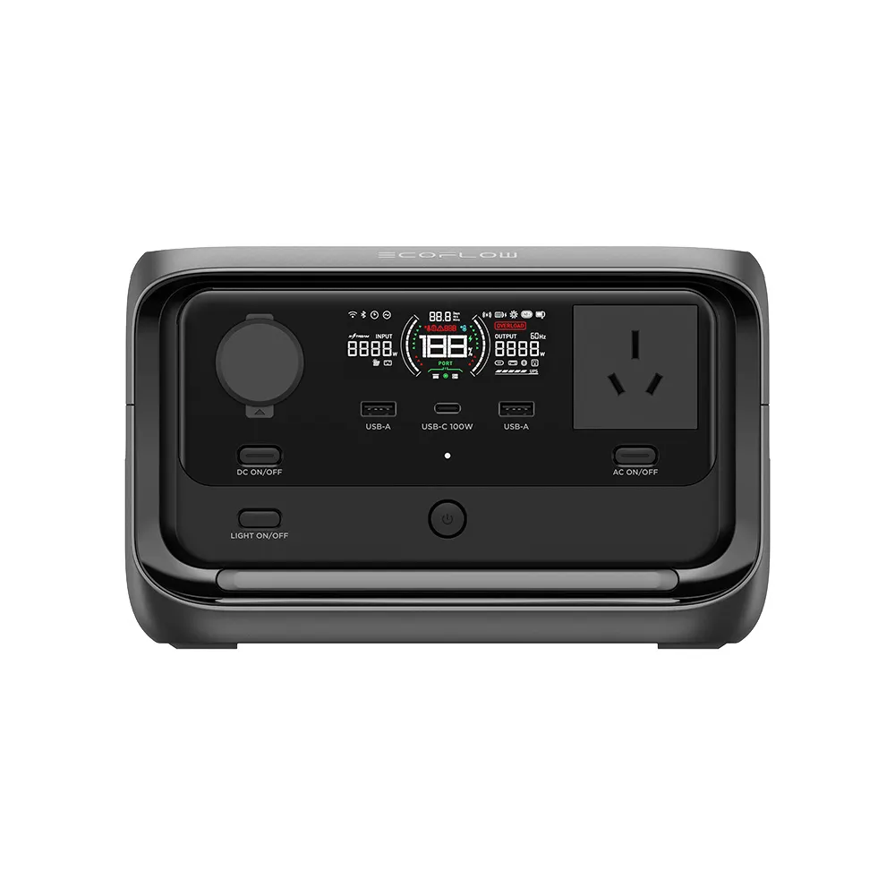 ECOFLOW River 3 Plus Portable Power Station with 600W 263WH LFP Battery EFRIVER3S