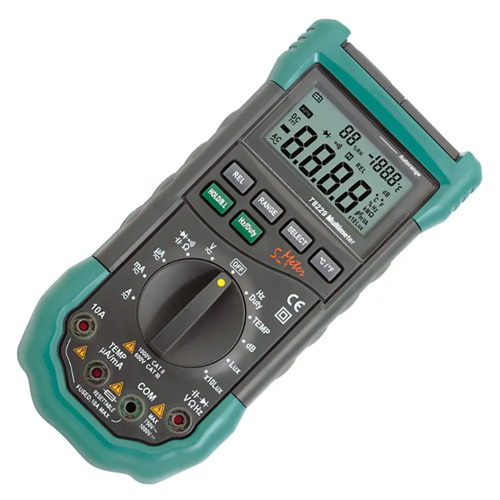 CABAC 5 in 1 Auto Range Digital Multimeter T8229