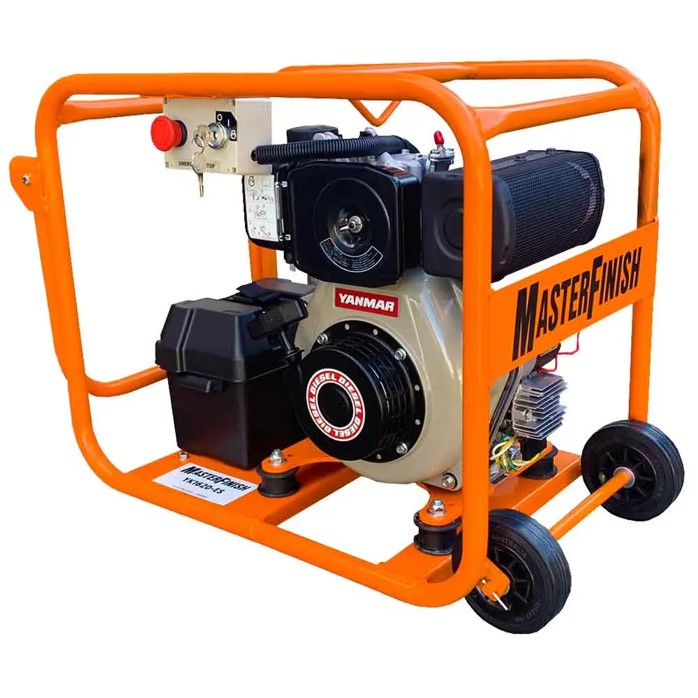 MASTERFINISH 4.8HP Electric Start Diesel Drive Unit YK1620-ES