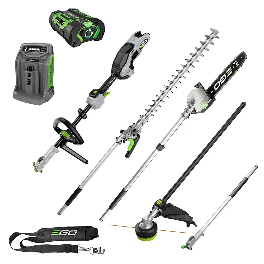 EGO POWER+ 56V Brushless 1 x 5.0Ah Multi-Tool w/ 4 Piece Attachment Kit MHSC1604E
