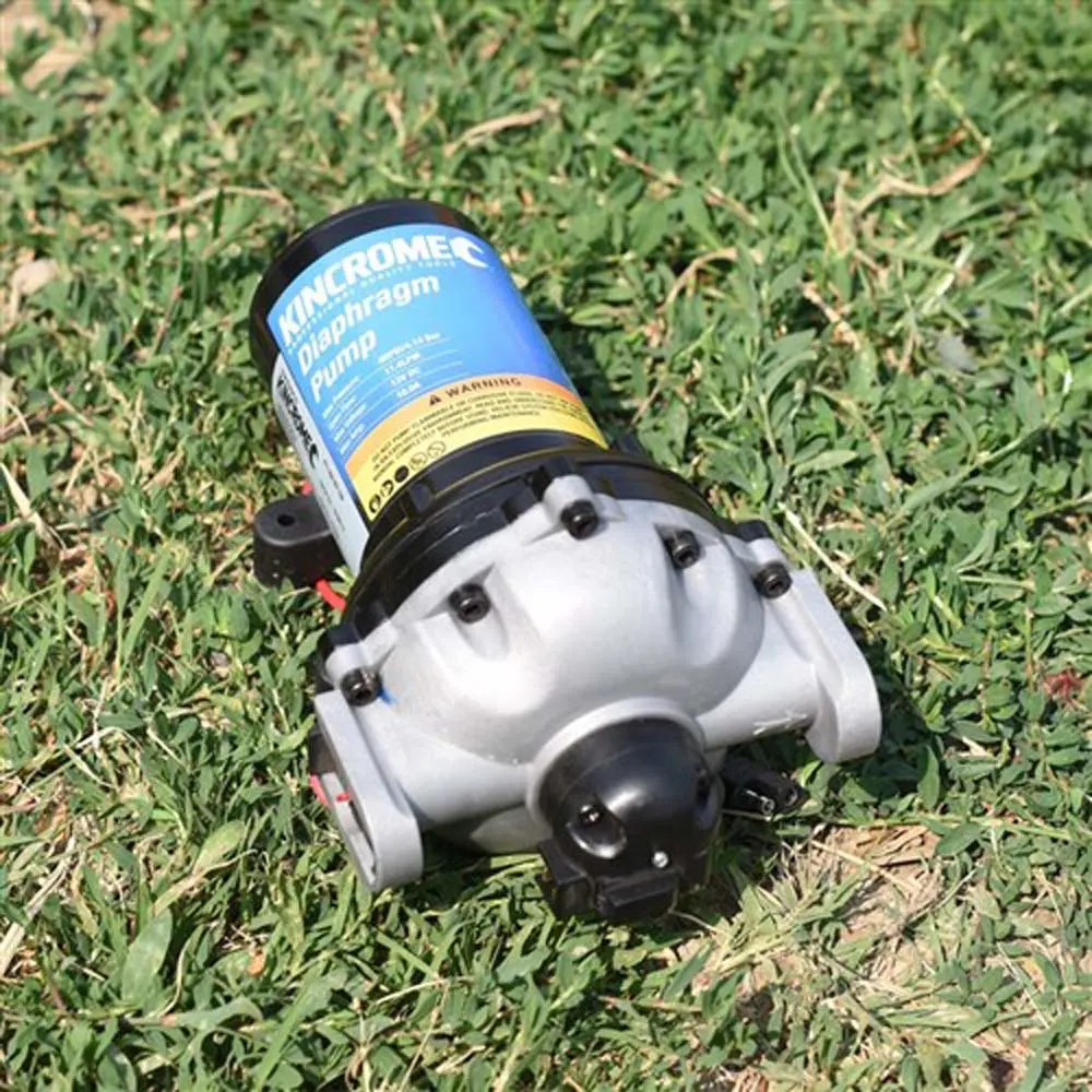 KINCROME 11.4LPM 12V Diaphragm Pump - Quick Connect K16104