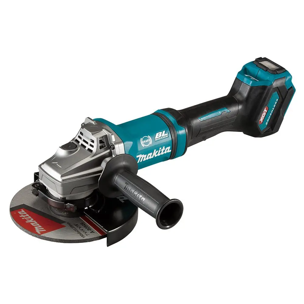 MAKITA 40V Max XGT Brushless 180mm 1x5.0Ah Angle Grinder Kit GA037GT101