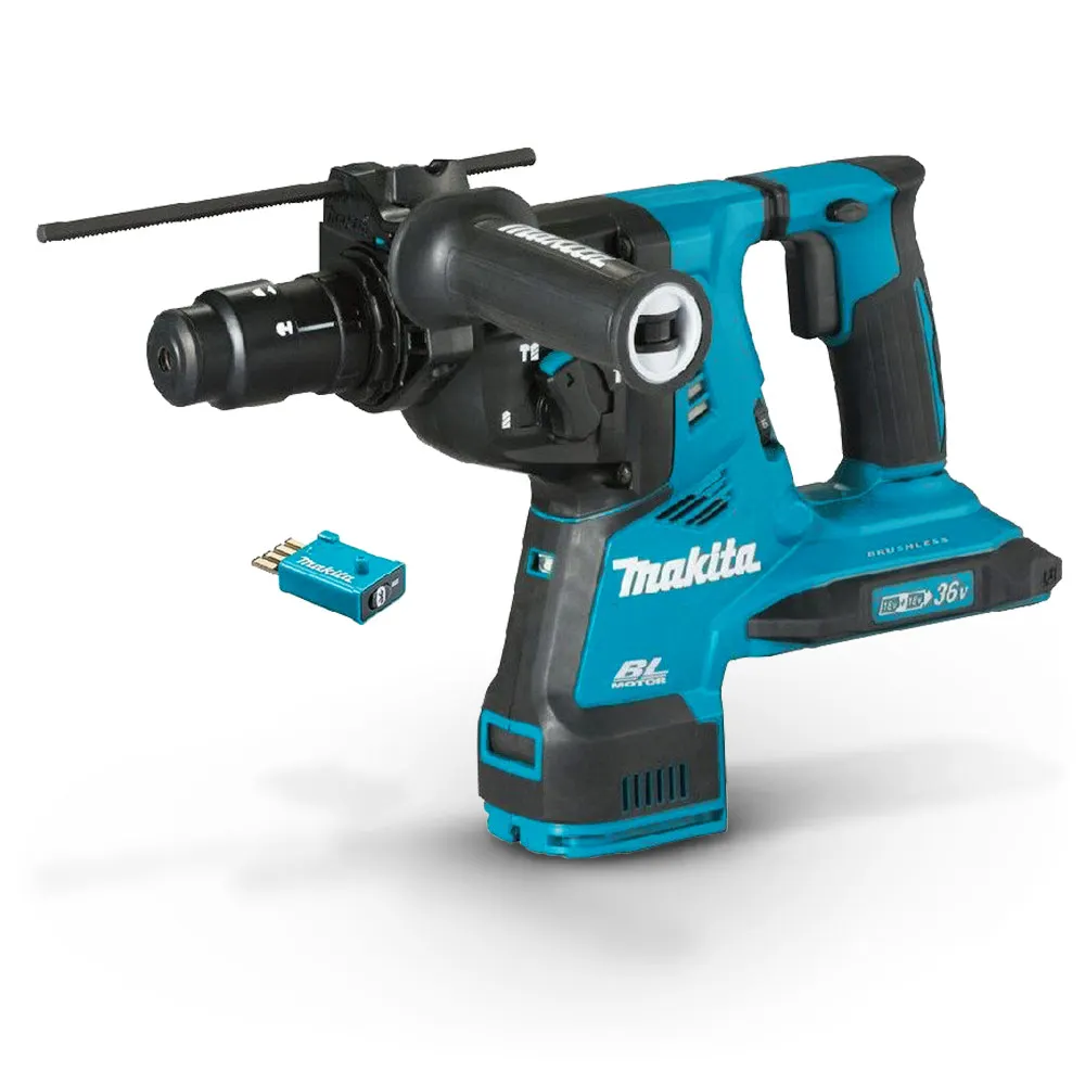 MAKITA 18Vx2 Brushless AWS 28mm SDS+ Rotary Hammer Skin with Chuck DHR283ZJU