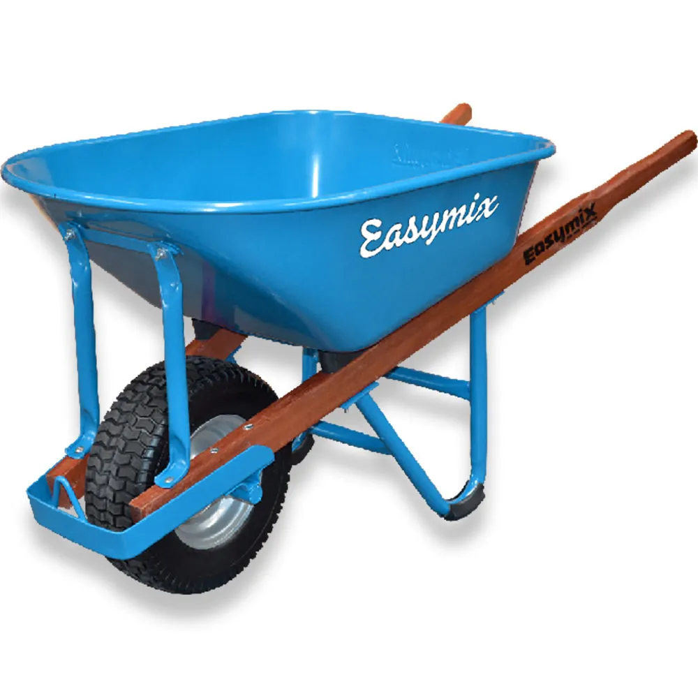 EASYMIX Extra Heavy Duty Steel Tray Wheelbarrow W900S-HTHWGP