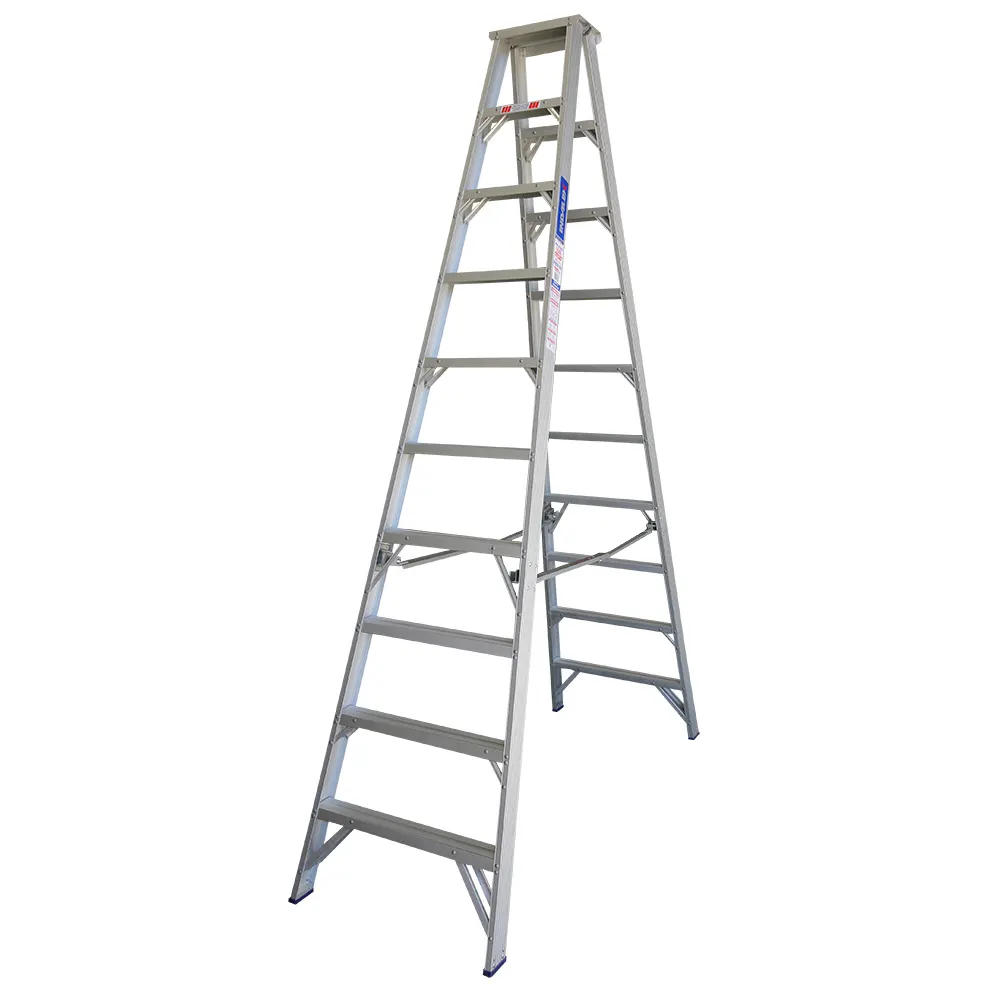 INDALEX 180kg Pro 3.0m Aluminium Double Sided Step Ladder PROS10D