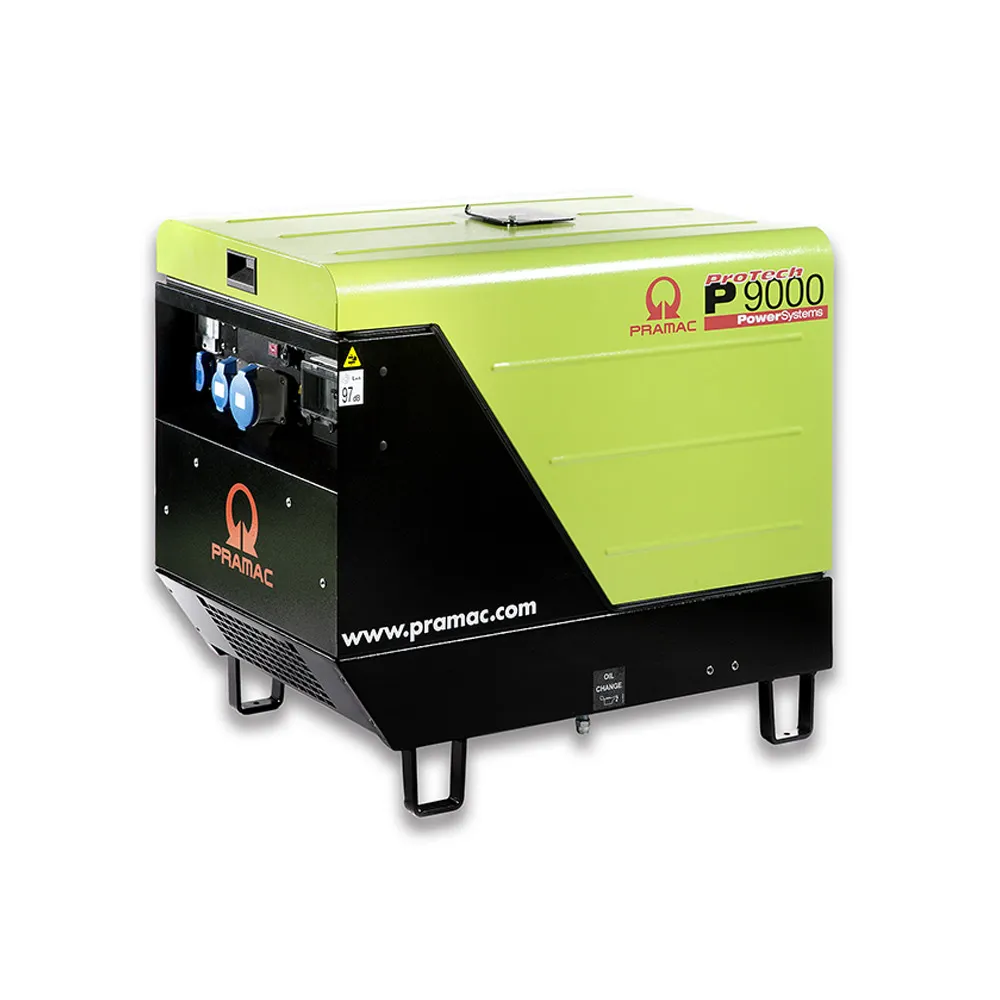 PRAMAC 8.8kVA Electric Start Diesel Generator P9000 PF752SRAY0R