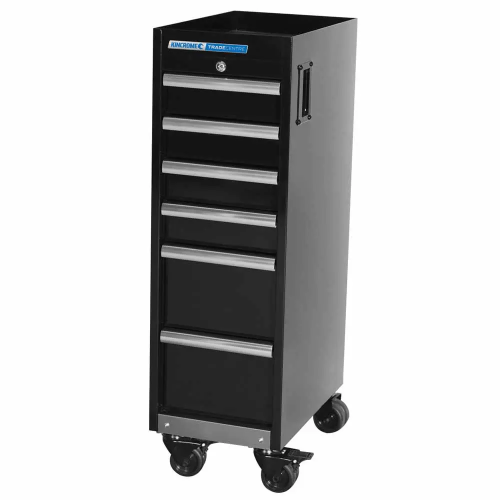 KINCROME 6 Drawer Trade Centre Mobile Service Trolley K7369