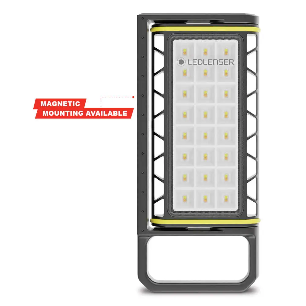 LEDLENSER 2000LM AF4R AP67 Hybrid Rechargeable Mains Floodlight - White ZL502910