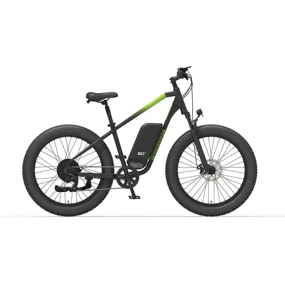 GREENWORKS 60V 26inch Fat Tyre Mountain E-Bike Skin 7427402T