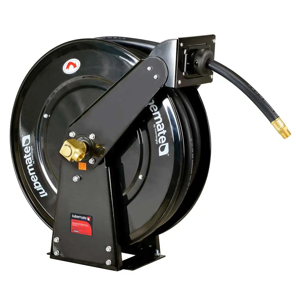 LUBEMATE 19mm x 20m Heavy Duty Air/Water Hose Reel L-AWTP1920
