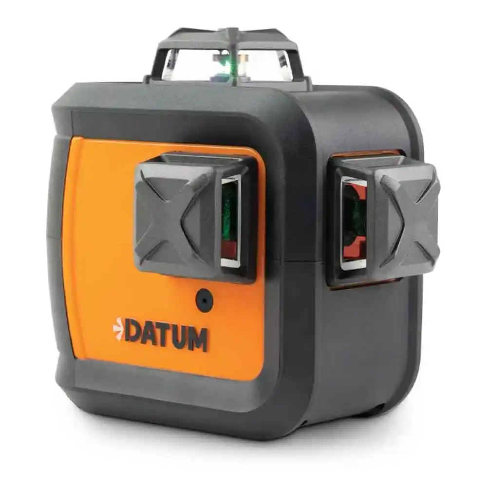 DATUM Green Beam 3 x 360degree Multi-Line Laser Level Kit DT3X360GS2