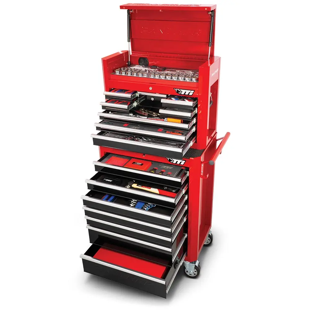 TTI 340 Piece 26" 15 Drawer Chest & Trolley Tool Kit TTK26152