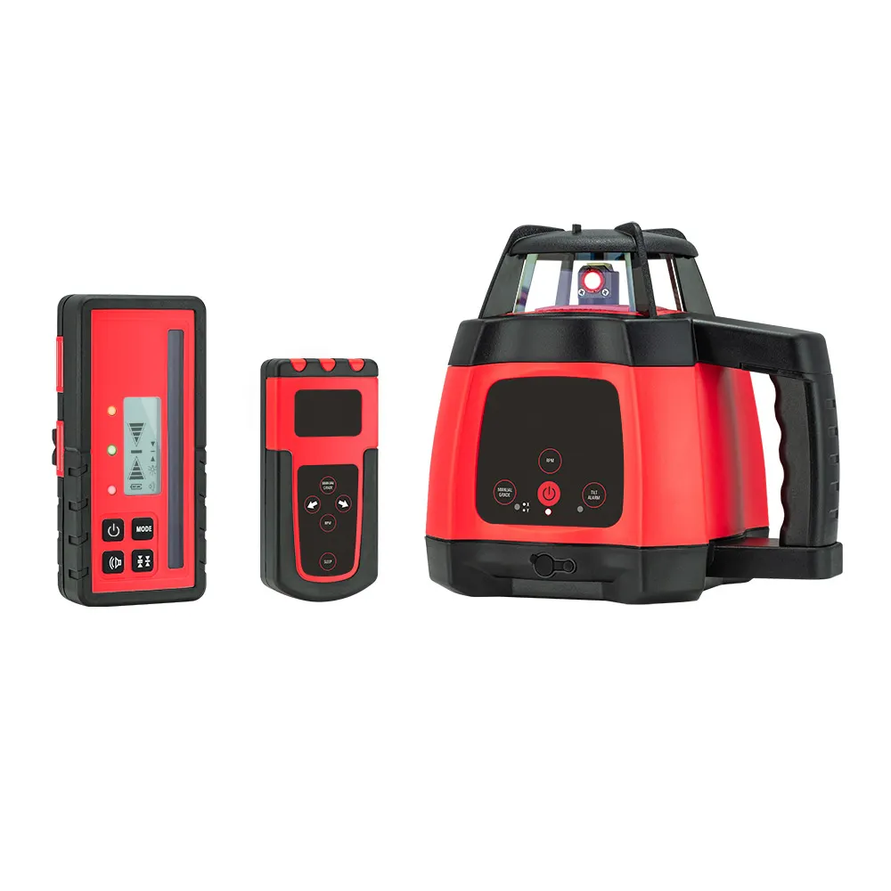 GENERAL RL-20R Red Beam Rotary Laser Level GRL20RSTDKT